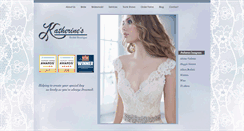 Desktop Screenshot of katherinesbridalboutique.com